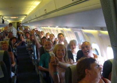 skydance-show en avion