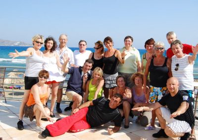 equipe skydance-show en crete en 2011